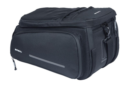 BASIL MOVE TRUNK BAG, 10-26L, BLACK