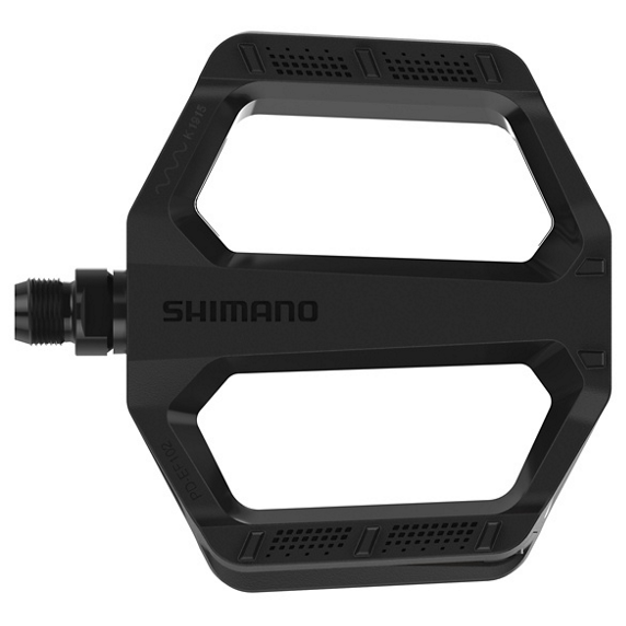 PEDAL SHIMANO PD-EF102 FLAT RESIN BODY BLACK CITY