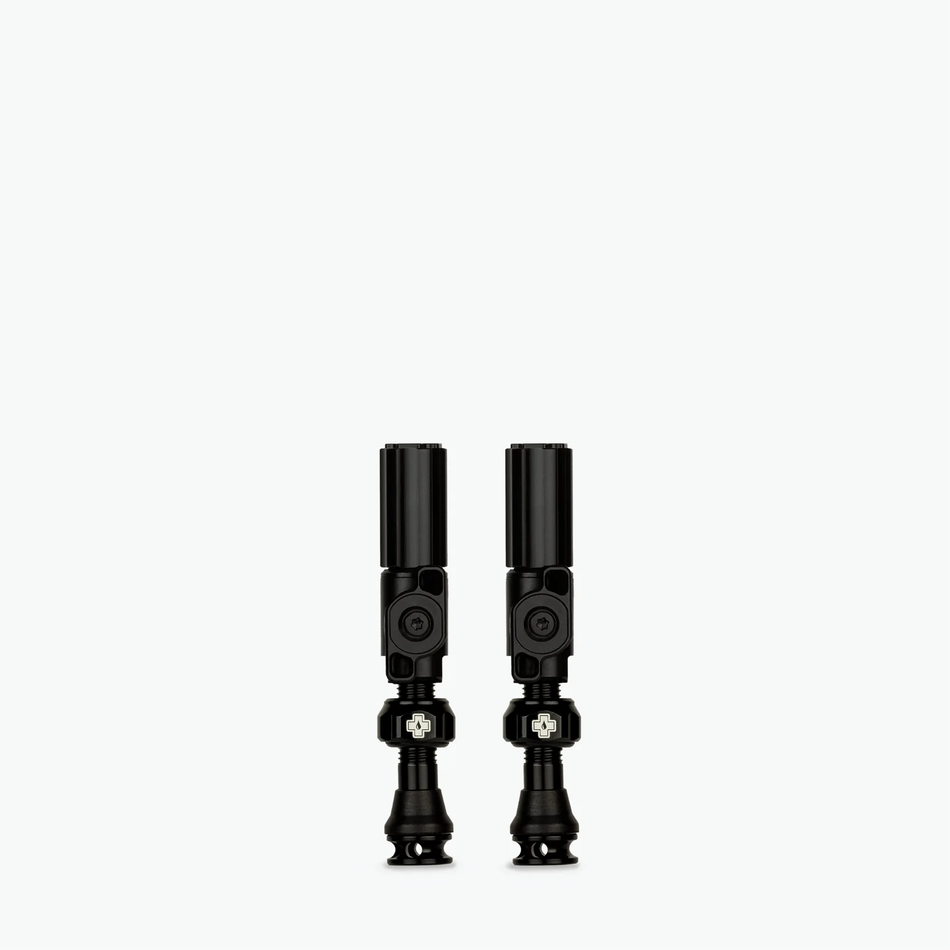 MUC-OFF TUBELESS VALVES BIG BORE HYBRID SMALL-BLACK