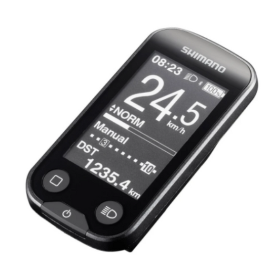 CYCLE COMPUTER SHIMANO SC-E6100 BT