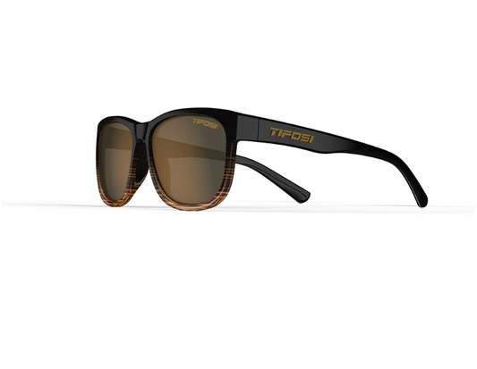 Tifosi Swank XL Brown Fade w/ Brown Polarized Lens