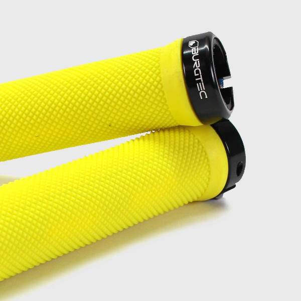 Burgtec Bartender Grip Electric Yellow Lock On
