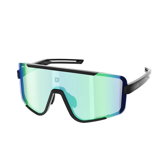 ULAC Eyewear Neo Vue HOKO Black Frame / Boost Blue Photochromic Lens